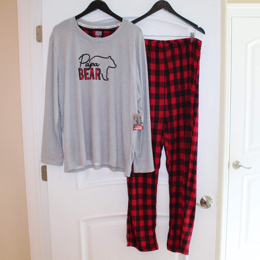 Papa Bear pajamas (men’s XL) (NWT)